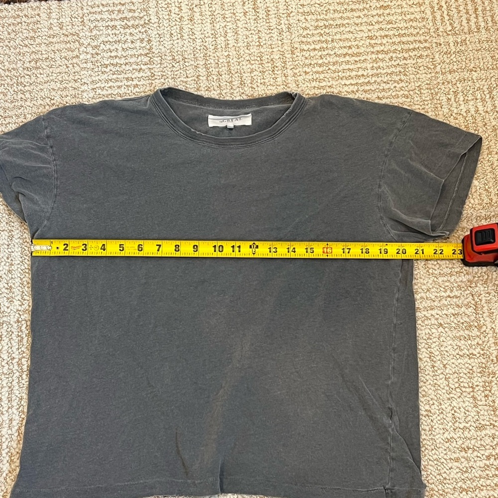 The Great Grey Vintage Cropped T-Shirt Size 2